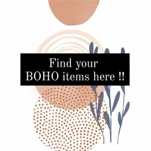 BOHO items!